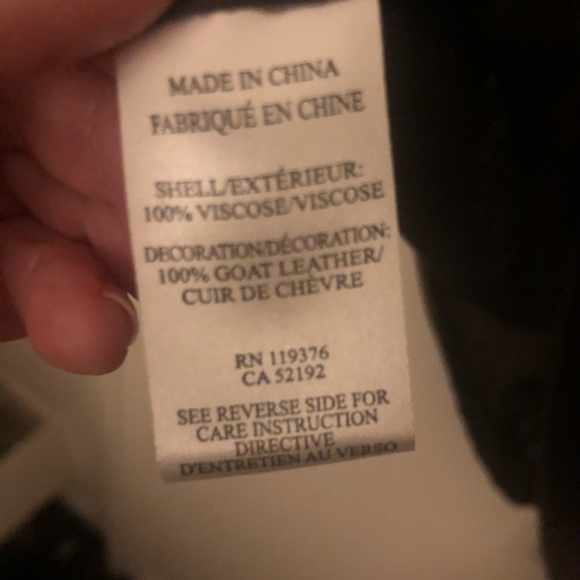 Helmet Lang Belted tunic top - Picture 4 of 5